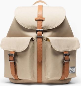 Herschel Womens Herschel Bags Dawson Small Backpack Polyester Unisex Adults Natural Backpack - One Size - Cream