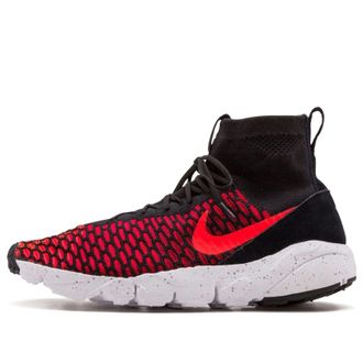 Nike Air Footscape Magista Flyknit Black Gym Red 816560-002
