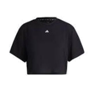 adidas (WMNS) adidas Studio T-Shirt Asia Sizing Black HN5549