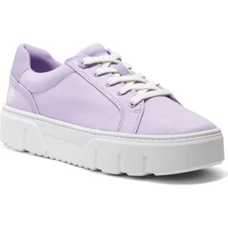 Timberland Laurel Court Platform Sneaker in Light Purple Canvas at Nordstrom, Size 10