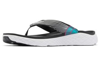 Columbia Pfg Castback Flip Mens Shoes Black/Geyser : 10 D - Medium