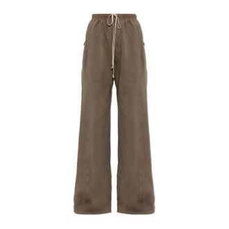 Rick Owens Dames, Broeken, Bruin, Maat: XS Katoen