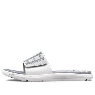 Under Armour Mercenary Slide White Halo Grey 3025851-100