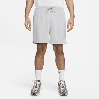 Nike Mens Club Mesh Flow Shorts in Grey | FN3514-077