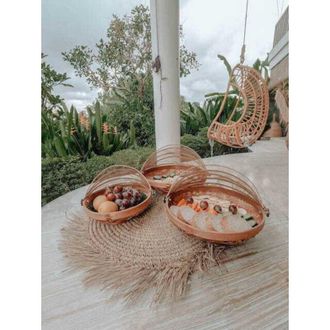 OEM Bandeja De Bamb&uacute; Royal L Marr&oacute;n