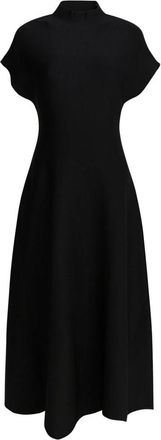 Khaite Lyra Jurk - Dames - Jurken - Zwart - Maat: M Viscose