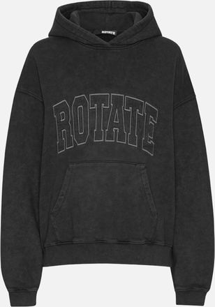 Rotate Sunday Womens Rotate Sunday Heavy Sweat Hoodie in Zwart