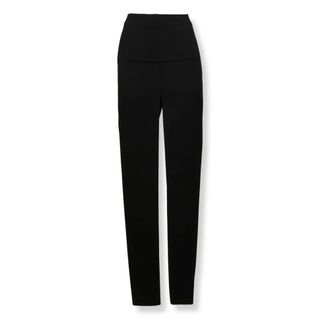 Rick Owens Dames, Broeken, Zwart, Maat: S Katoen