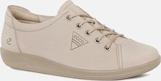 Ecco Ecco Womens Soft 2 Lace Womens Trainers - Pure Cashmere - Size: 3.5