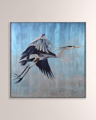 John-Richard Soaring Blue Giclee Wall Art by Annie Moran