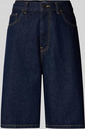 Carhartt Work in Progress Loose Fit Jeansshorts mit Eingrifftaschen Modell Brandon in Dunkelblau, Größe XS