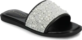 Journee Collection Women & apos;s Precly Evening Flat Sandals