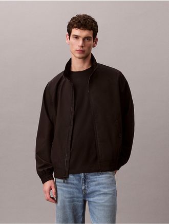 Calvin Klein Jeans Calvin Klein Mens Classic Harrington Jacket - Black - 2XL