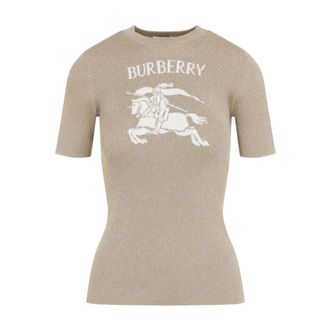 Burberry Dames, Tops, Beige, Maat: M