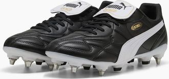Puma Mens King Top Mxsg Soft Ground Football Boots - Black - Size: 6.5