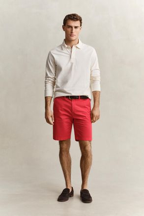 GANT Men Sunfaded Chino Shorts (42) ROSE RED