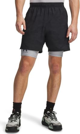 Under Armour UA Vanish Woven 2.0 6-Inch Athletic Shorts in Ultimate Black at Nordstrom, Size Xx-Large