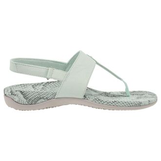 Vionic Rest Tala Leather Womens Hook and loop Sandals - Sea Foam - Size:UK 6.5