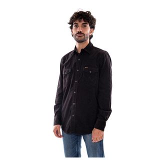 Wrangler Western overhemd - Heren - Overhemden - Bruin - Maat: L