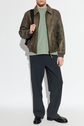 AllSaints T-shirt Dexter, Mens, Green