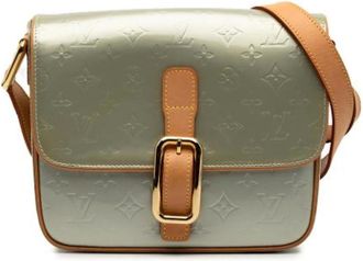 Louis Vuitton Pre-owned Cross Body Bags, female, Gray, Size: ONE SIZE Pre-owned Canvas Cross Body Bag