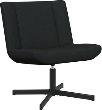 vidaXL Vidaxl - Swivel Chair Black 63 x 75 x 76 cm Fabric