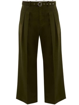 J.W.Anderson Geplooide pantalon - Groen