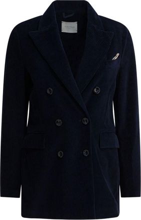 Circolo 1901 Navy Blue Double-breasted Jacket