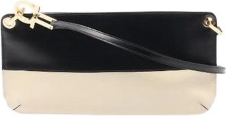 Ferragamo Pre-owned Gancini Leather Mini Shoulder Bag - Dames - Vintage Clutch - Veelkleurig - ONE Size - Leer - Vintage