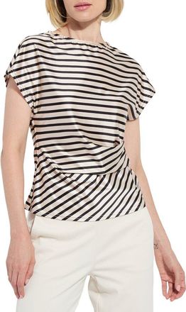 Lyss&eacute; Bruna Side Draped Top