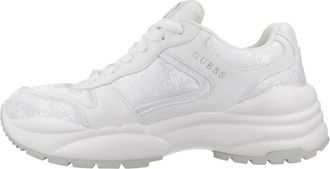 Guess Fashion Sneakers - Dames - Sneakers - Wit - 40 EU - Leer - Schoenen