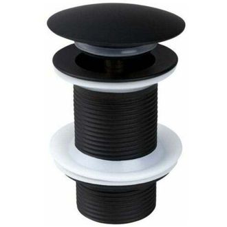 OEM Tap&oacute;n De Desag&uuml;e Universal, Desag&uuml;e De Lavabo Negro Sin Rebosadero, Tap&oacute;n De Desag&uuml;e Para Lavabo, Tap&oacute;n De Desag&uuml;e Emergente Para Lavabo - Crezuo