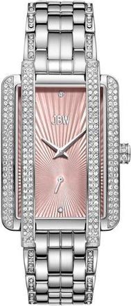 JBW Mink Diamond Bracelet Strap Watch, 28mm in Stainless Steel at Nordstrom Rack