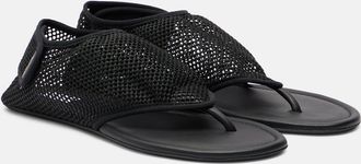 Alaia Alaïa Sandali infradito in mesh