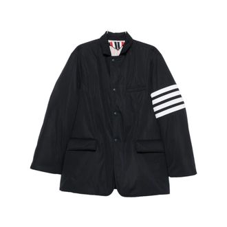 Thom Browne Single-breasted Two-Button Blazer - male - Thom Browne - Blazers - Blue - L - Jackets
