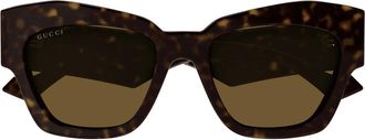 Gucci Sunglasses Gg1422 S 003 Brown/Brown Unisex