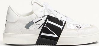 Valentino Garavani Low-Top Calfskin Vl7N Sneaker With Bands