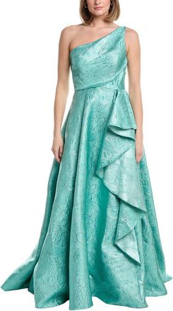 Rene Ruiz One Shoulder A-Line Gown