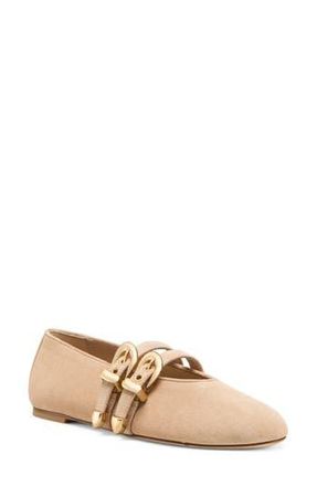 Stuart Weitzman Maven Mary Jane Flat in Adobe at Nordstrom Rack, Size 9.5