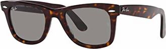 Ray-Ban Mens Wayfarer Sunglasses In Havana Grey