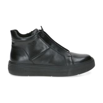 Caprice Zwarte Gesloten Booties voor Vrouwen - Dames - Veterlaarzen - Zwart - 36 EU - Schoenen