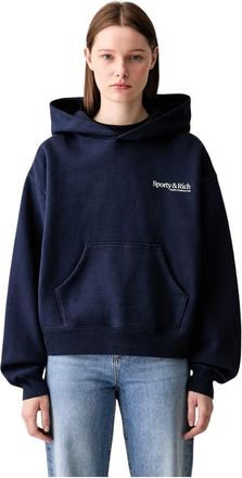 Sporty & Rich Donna, Felpe, Blu, M, new
