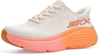 Skechers Max Cushioning Endeavour Hallandale Hands Free Slip-Ins Womens Shoes Off-White/Pink : 7.5 B - Medium