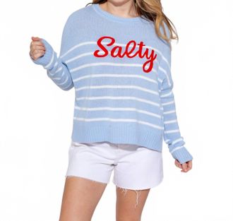 Shiraleah Salty Relaxed Sweater In Blue