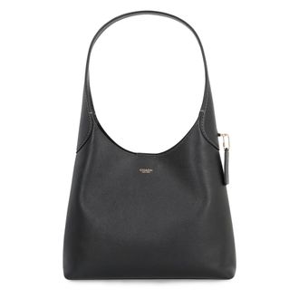 Coach Tassen, Dames, Zwart, ONE Size, Leer, Korrelig Lederen Top Handvat Tas