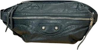 Balenciaga Pre-owned Belt Bags, male, Gray, Size: ONE SIZE Pre-owned Vintage Belt Bag