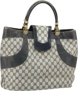 Gucci Pre-owned Handbags, female, Blue, Size: ONE SIZE Pre-owned Plastic Handbag