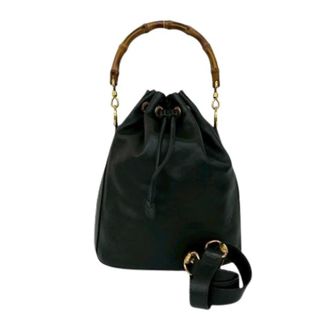Gucci Pre-owned Bucket Bags, female, Black, Size: ONE SIZE Pre-owned Bucket Bag