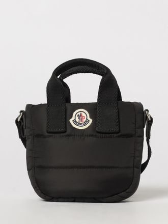 Moncler Tote piccola da bambino in nylon trapuntato e imbottito con logo