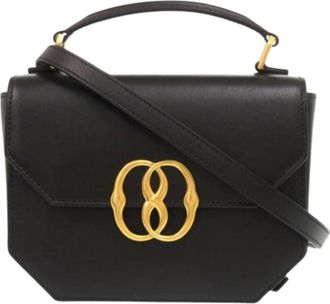 Bally Pre-owned Handbags, female, Black, Size: ONE SIZE Pre-owned Leather Handbag